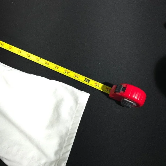 MONFRERE Jeans Womens 32 White Denim Straight Leg Blanc Wash Premium Designer - Picture 5 of 13